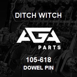 105-618 Ditch Witch DOWEL PIN | AGA Parts