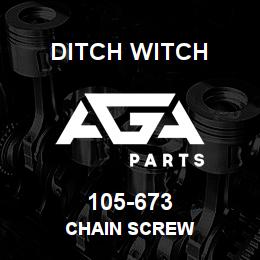 105-673 Ditch Witch CHAIN SCREW | AGA Parts
