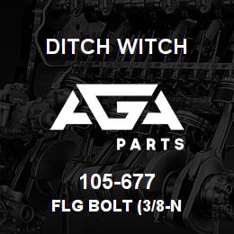 105-677 Ditch Witch FLG BOLT (3/8-N | AGA Parts