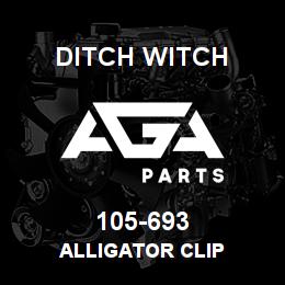105-693 Ditch Witch ALLIGATOR CLIP | AGA Parts