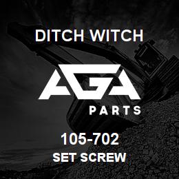 105-702 Ditch Witch SET SCREW | AGA Parts