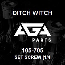 105-705 Ditch Witch SET SCREW (1/4 | AGA Parts