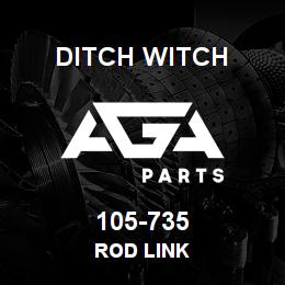 105-735 Ditch Witch ROD LINK | AGA Parts