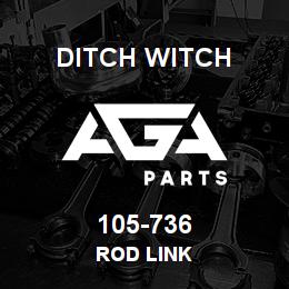 105-736 Ditch Witch ROD LINK | AGA Parts