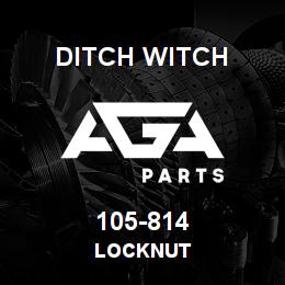 105-814 Ditch Witch LOCKNUT | AGA Parts