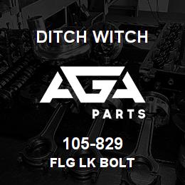 105-829 Ditch Witch FLG LK BOLT | AGA Parts