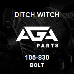 105-830 Ditch Witch BOLT | AGA Parts