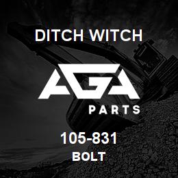 105-831 Ditch Witch BOLT | AGA Parts