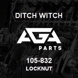 105-832 Ditch Witch LOCKNUT | AGA Parts