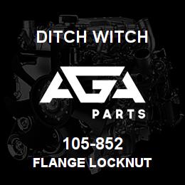 105-852 Ditch Witch FLANGE LOCKNUT | AGA Parts