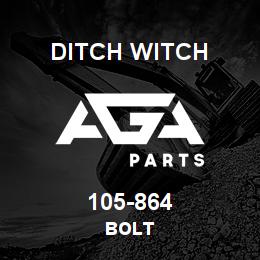 105-864 Ditch Witch BOLT | AGA Parts