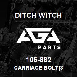 105-882 Ditch Witch CARRIAGE BOLT(3 | AGA Parts