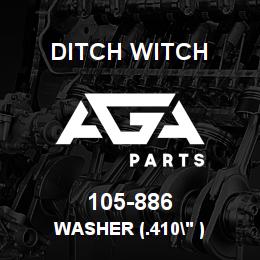 105-886 Ditch Witch WASHER (.410" ) | AGA Parts