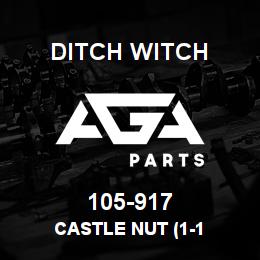 105-917 Ditch Witch CASTLE NUT (1-1 | AGA Parts