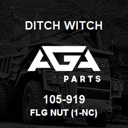 105-919 Ditch Witch FLG NUT (1-NC) | AGA Parts