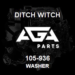 105-936 Ditch Witch WASHER | AGA Parts