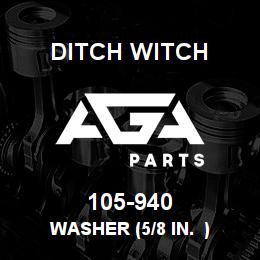 105-940 Ditch Witch WASHER (5/8 IN. ) | AGA Parts