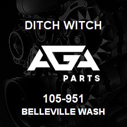 105-951 Ditch Witch BELLEVILLE WASH | AGA Parts