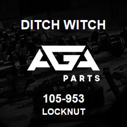 105-953 Ditch Witch LOCKNUT | AGA Parts