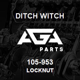 105-953 Ditch Witch LOCKNUT | AGA Parts