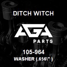 105-964 Ditch Witch WASHER (.656" ) | AGA Parts