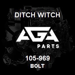 105-969 Ditch Witch BOLT | AGA Parts