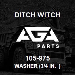 105-975 Ditch Witch WASHER (3/4 IN. ) | AGA Parts