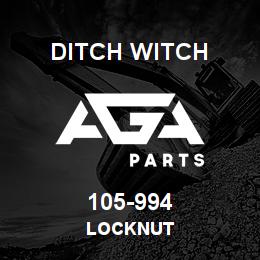 105-994 Ditch Witch LOCKNUT | AGA Parts