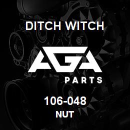 106-048 Ditch Witch NUT | AGA Parts