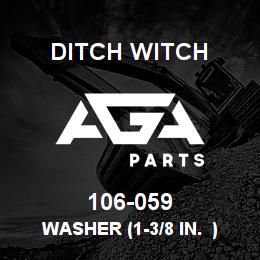 106-059 Ditch Witch WASHER (1-3/8 IN. ) | AGA Parts
