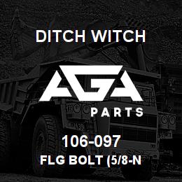 106-097 Ditch Witch FLG BOLT (5/8-N | AGA Parts