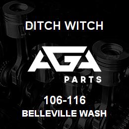 106-116 Ditch Witch BELLEVILLE WASH | AGA Parts