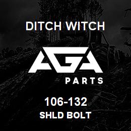 106-132 Ditch Witch SHLD BOLT | AGA Parts