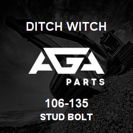 106-135 Ditch Witch STUD BOLT | AGA Parts