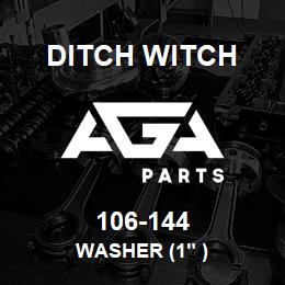 106-144 Ditch Witch WASHER (1" ) | AGA Parts