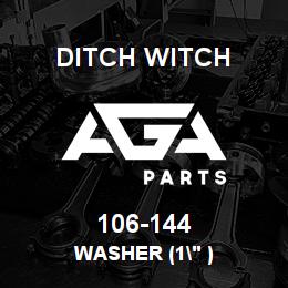 106-144 Ditch Witch WASHER (1" ) | AGA Parts