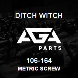 106-164 Ditch Witch METRIC SCREW | AGA Parts