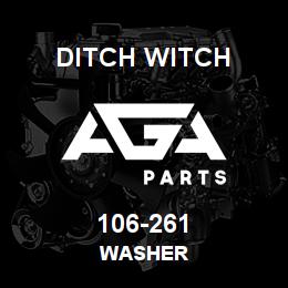 106-261 Ditch Witch WASHER | AGA Parts