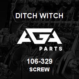 106-329 Ditch Witch SCREW | AGA Parts