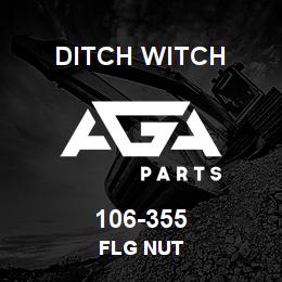 106-355 Ditch Witch FLG NUT | AGA Parts