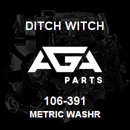 106-391 Ditch Witch METRIC WASHR | AGA Parts