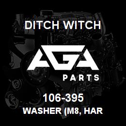 106-395 Ditch Witch WASHER (M8, HAR | AGA Parts