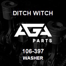 106-397 Ditch Witch WASHER | AGA Parts