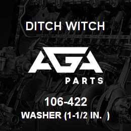 106-422 Ditch Witch WASHER (1-1/2 IN. ) | AGA Parts