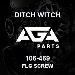 106-469 Ditch Witch FLG SCREW | AGA Parts