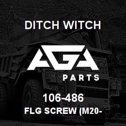 106-486 Ditch Witch FLG SCREW (M20- | AGA Parts