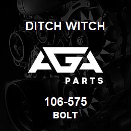 106-575 Ditch Witch BOLT | AGA Parts