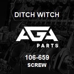 106-659 Ditch Witch SCREW | AGA Parts