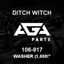 106-917 Ditch Witch WASHER (1.000" | AGA Parts