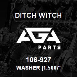 106-927 Ditch Witch WASHER (1.500" | AGA Parts